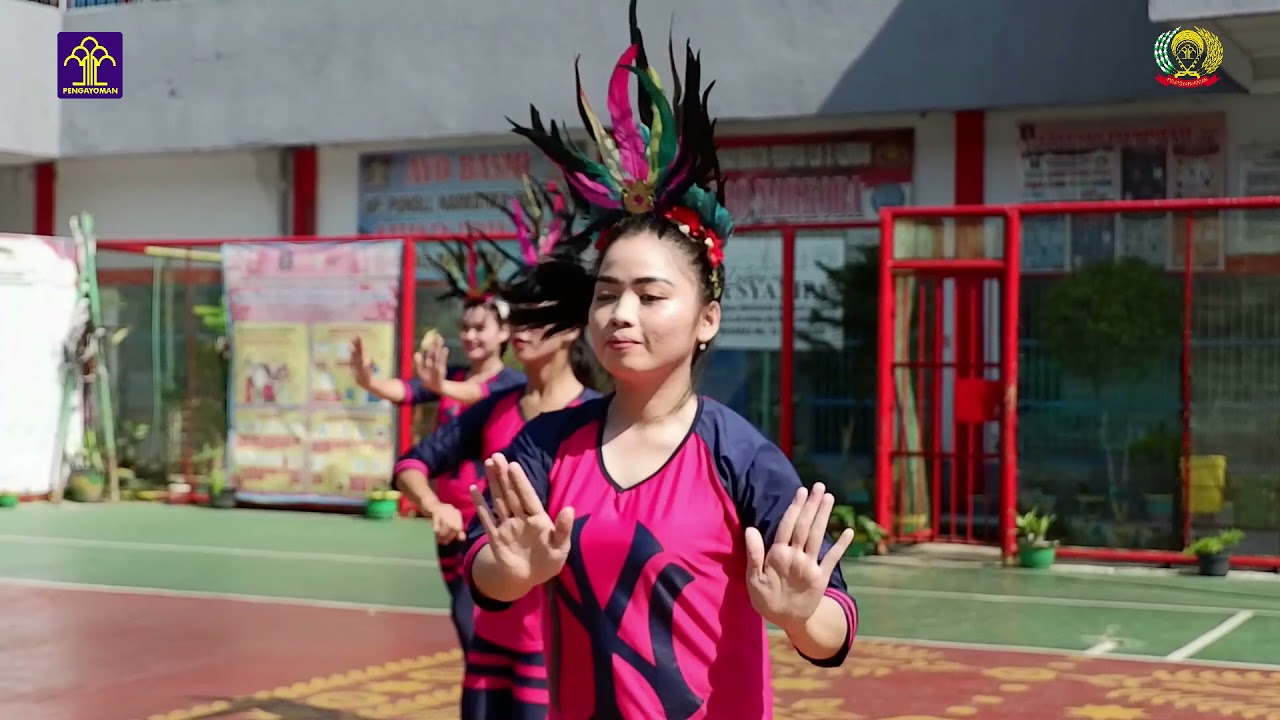 Lomba Senam Poco-Poco Kreasi dari Warga Binaan Lapas Perempuan Kelas IIA Palembang