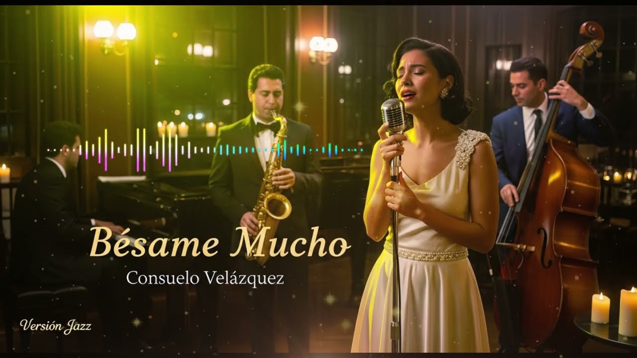 Bésame Mucho – Consuelo Velázquez | Cover Bolero Jazz | Jazz Latino y Música Romántica