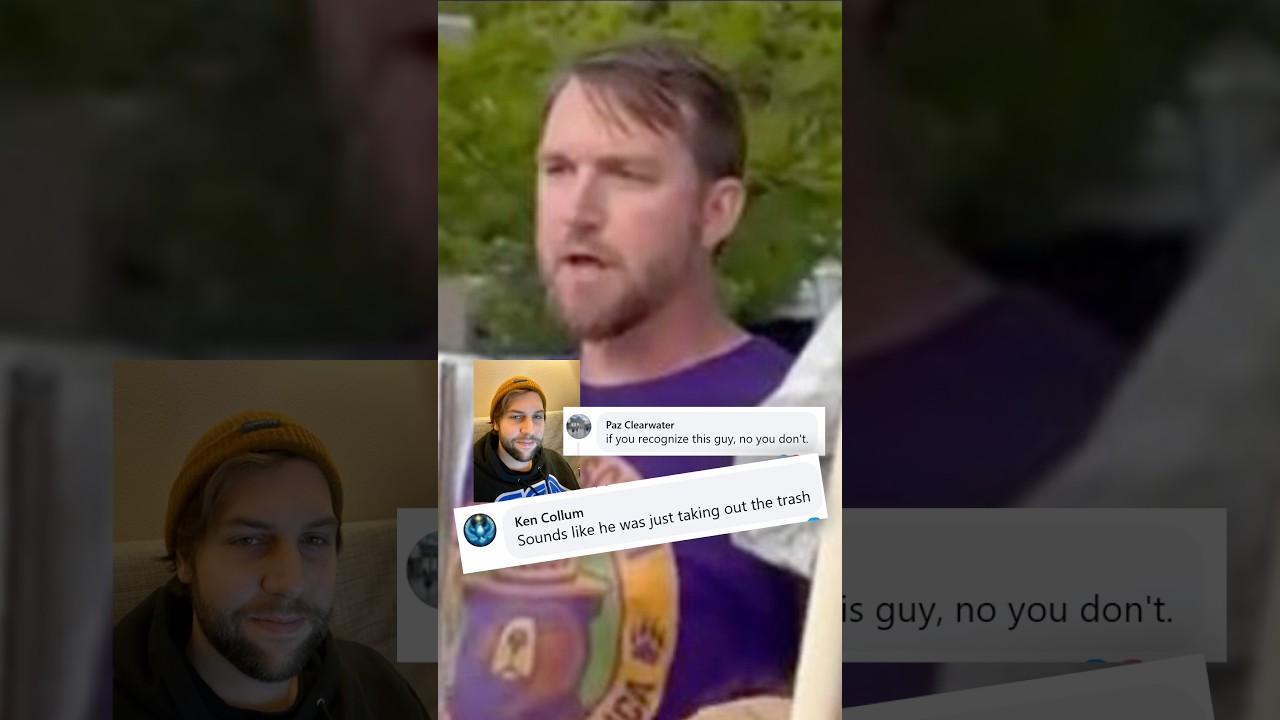 Нападение на пожилого сторонника ICE