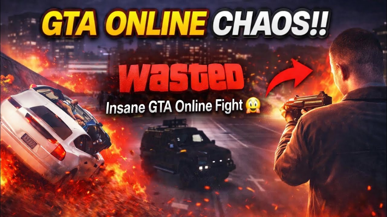 GTA Online Day 12 😱 WASTED Again! Insane Revenge Fight & Crazy Car Crash | Hindi Gameplay