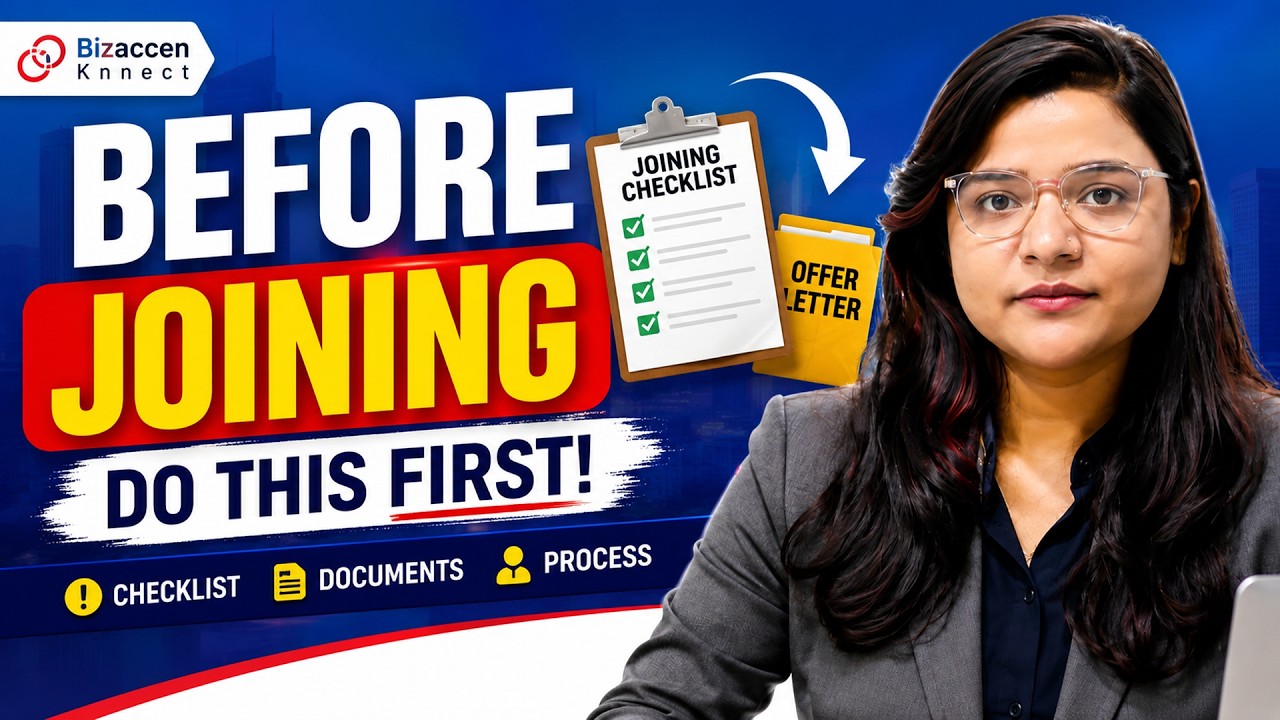 How To Do Joining Formalities | Bizaccenknnect |