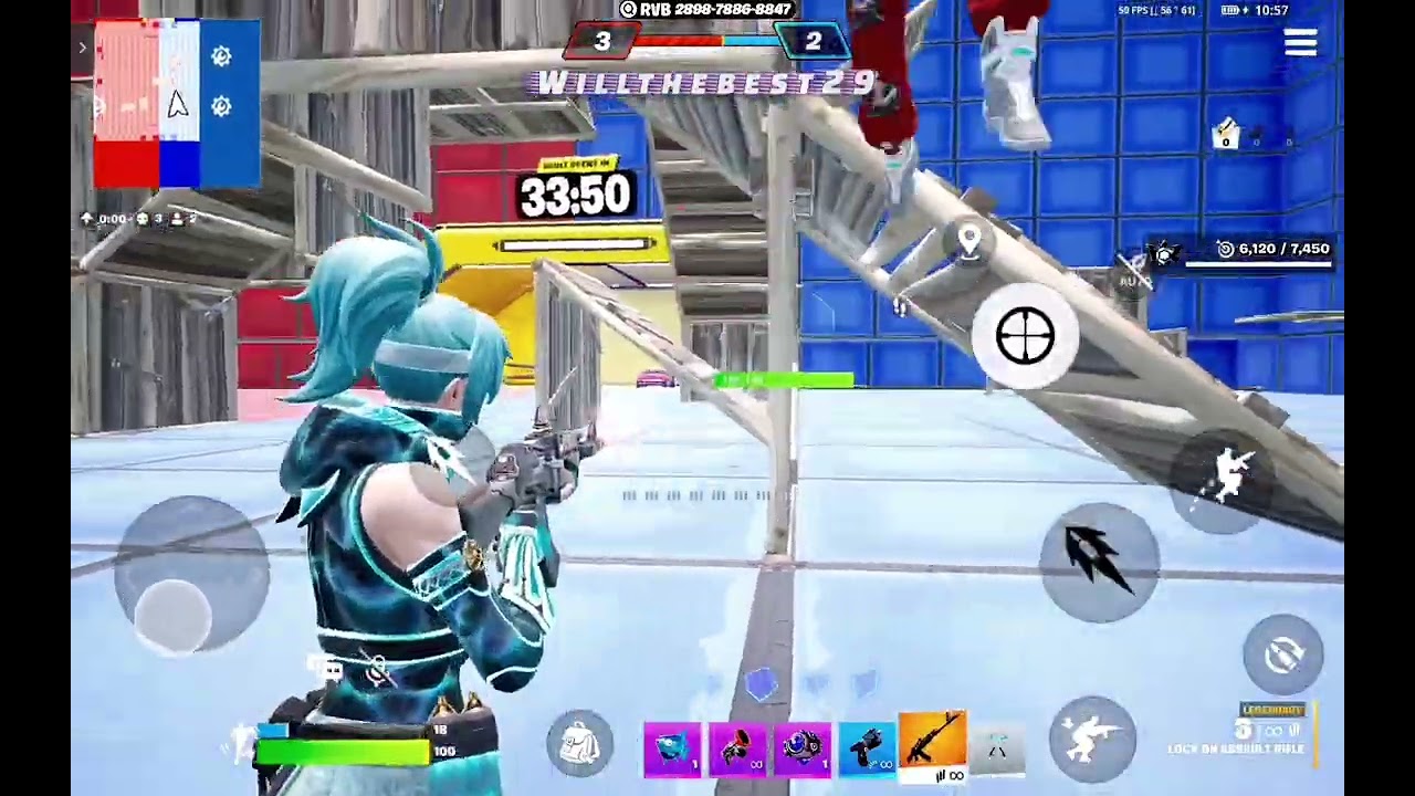 RED VS BLUE (LOCK-ON 1V1)