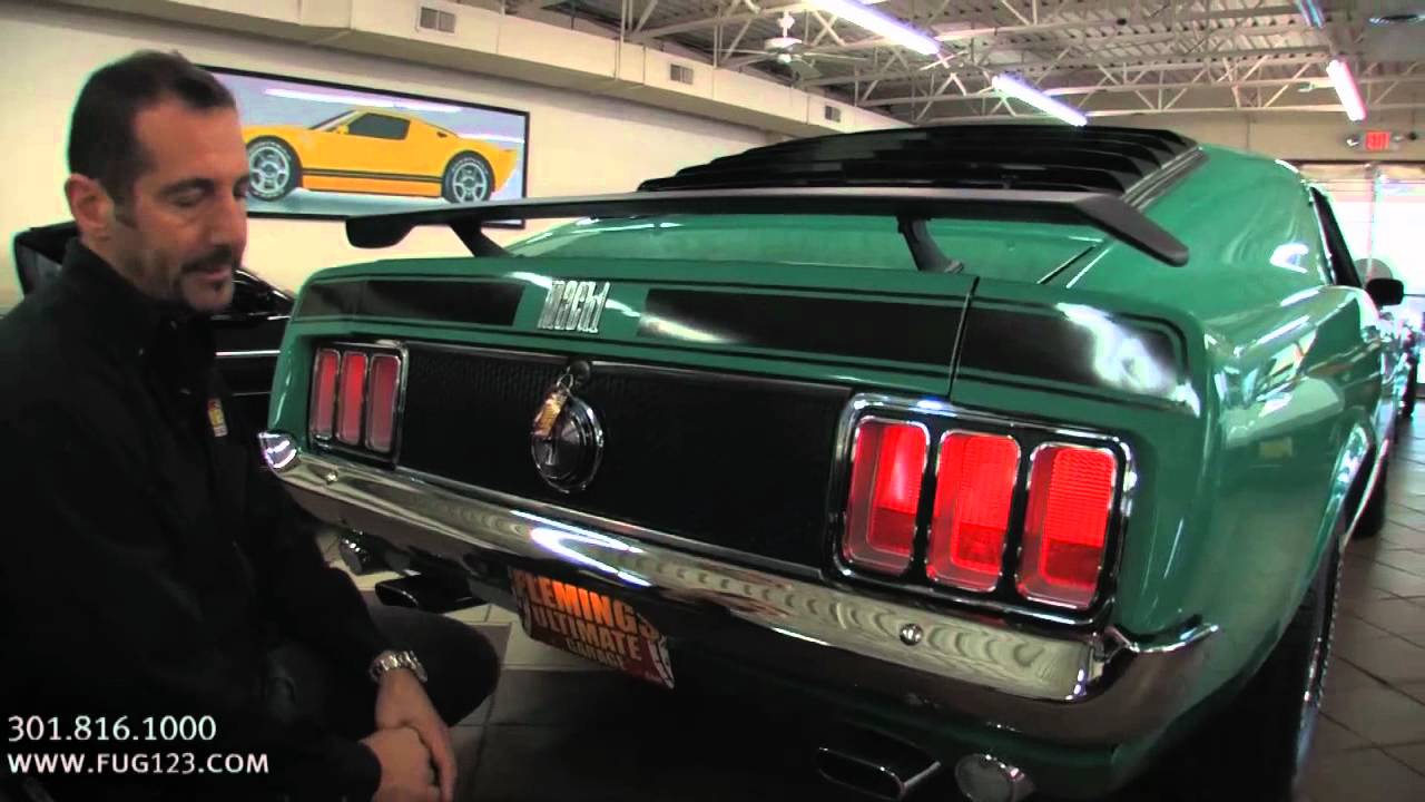 1970 Mustang Mach 1  for sale Flemings with test drive, driving sounds, and walk through video