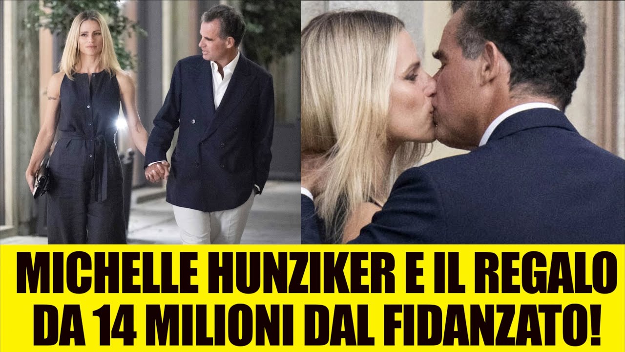 MICHELLE HUNZIKER E IL REGALO DA 14 MILIONI DAL FIDANZATO NINO TRONCHETTI PROVERA