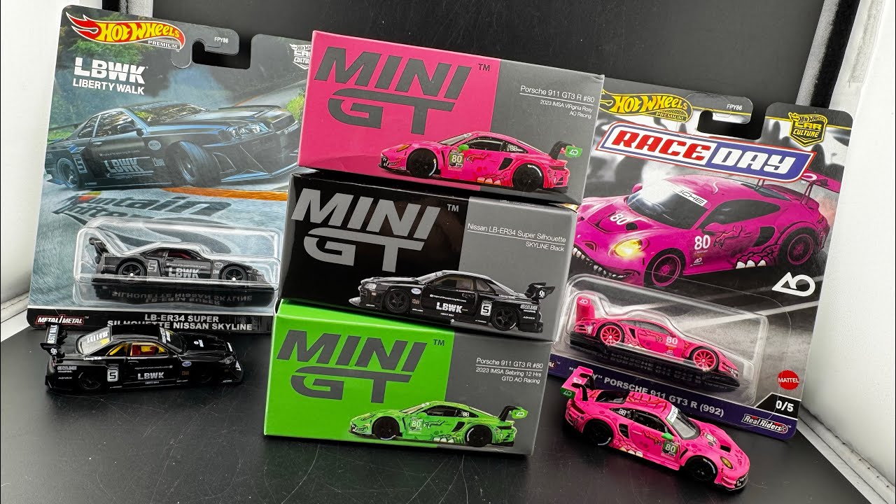 Hot Wheels or Mini GT: Roxy & LBWK Battle