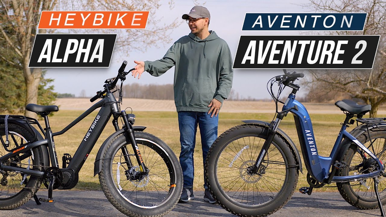 Heybike ALPHA Vs Aventon Aventure 2 Fat Tire E-bike | Which One Wins?