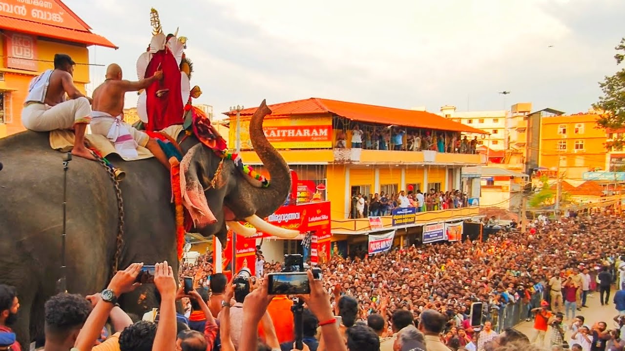 Thirunakkara pooram 2025 | Sivaraju Royal entry