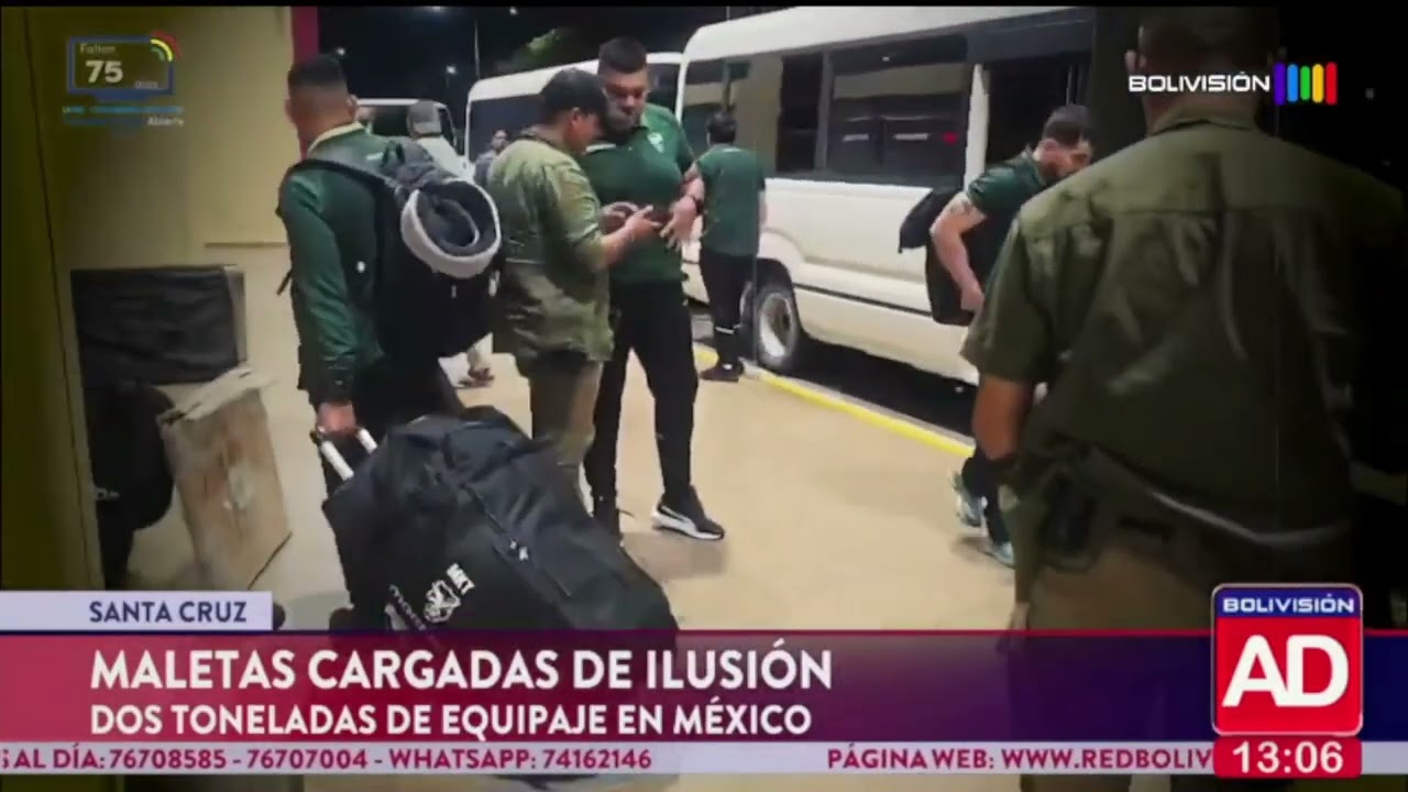 Maletas cargadas de ilusión con dos toneladas de equipaje en México