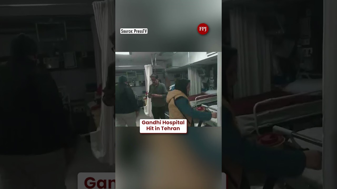 Medical Staff Evacuate Coma Patient After US-Israeli Strike Damages Gandhi Hospital in Tehran
