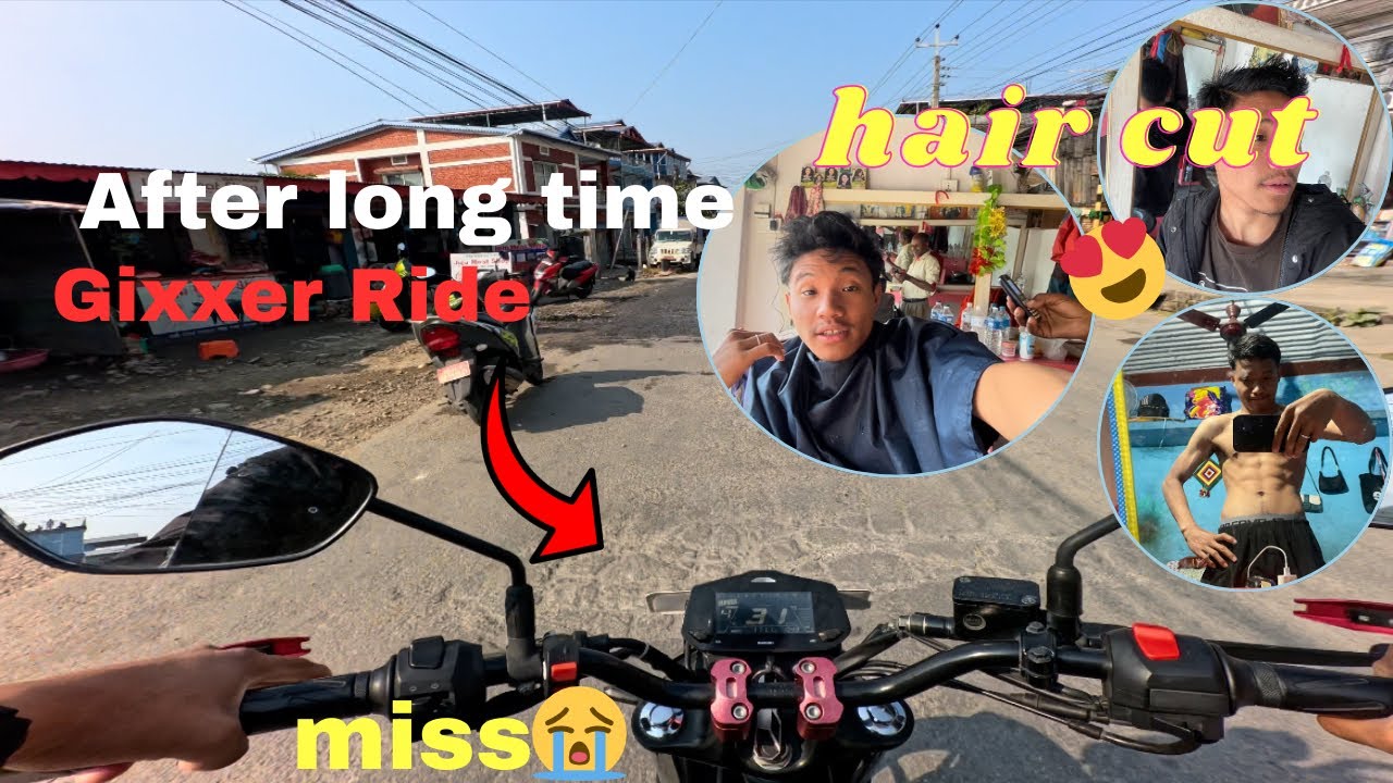 After Long Timi Riding Suzuki Gixxer 250 