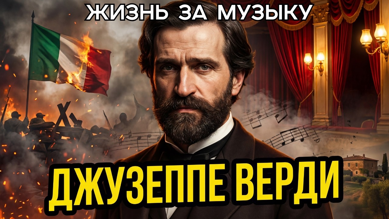 Джузеппе Верди: как кровь и слава переписали судьбу Италии!