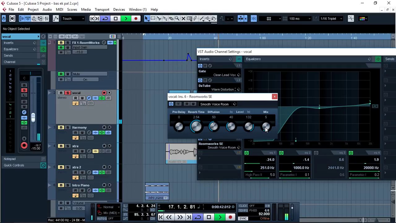 vocal mixing cubase vst plugins