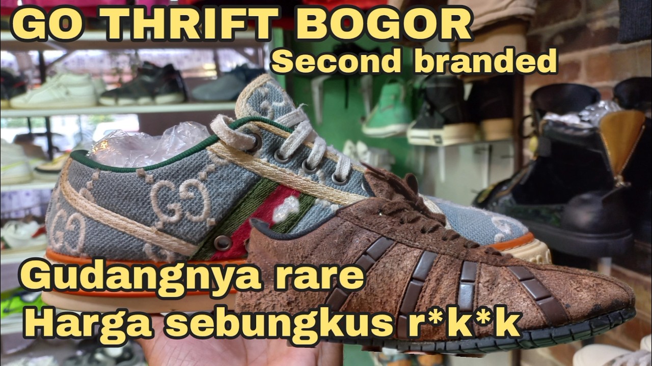 FULL BRAND❗ VERSACE LEVIS ADIDAS❗ GUCCI LV VUITTON LENGKAP di GO THRIFT EX MATAHARI BOGOR