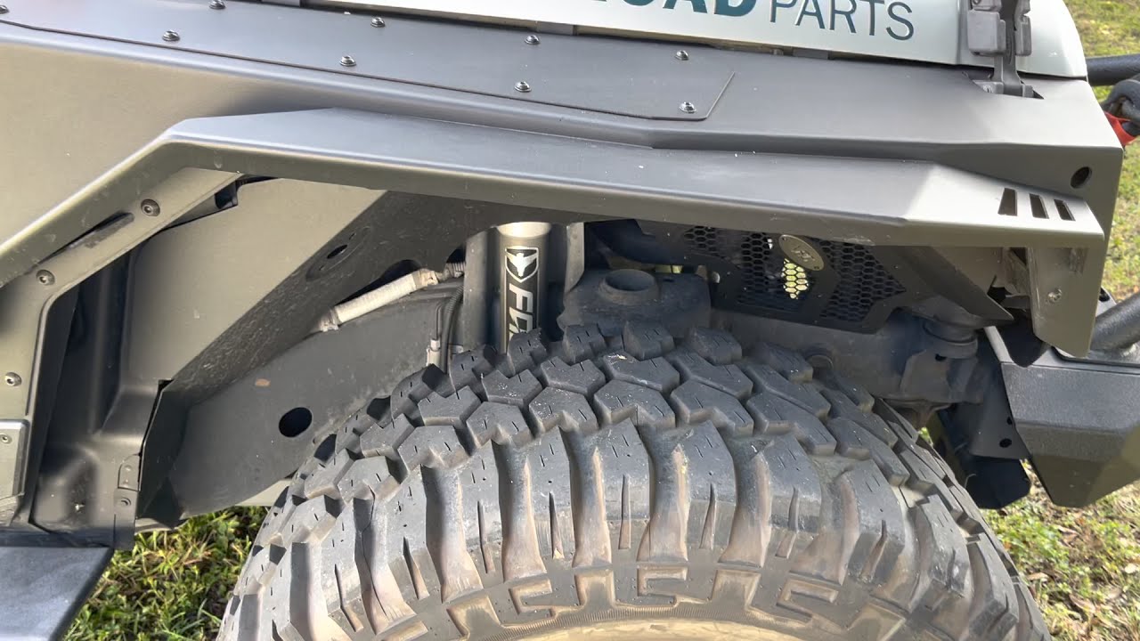 Smittybilt XRC Generation 2 Front and Rear Armor How it Looks - Install Tips - Review of Product