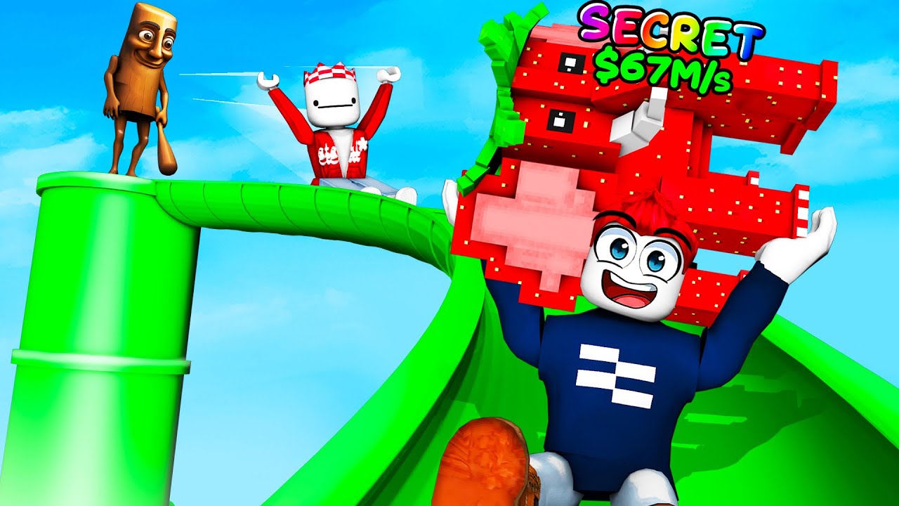 GEHEIMER CHEAT in ROBLOX RUTSCHE FÜR BRAINROTS