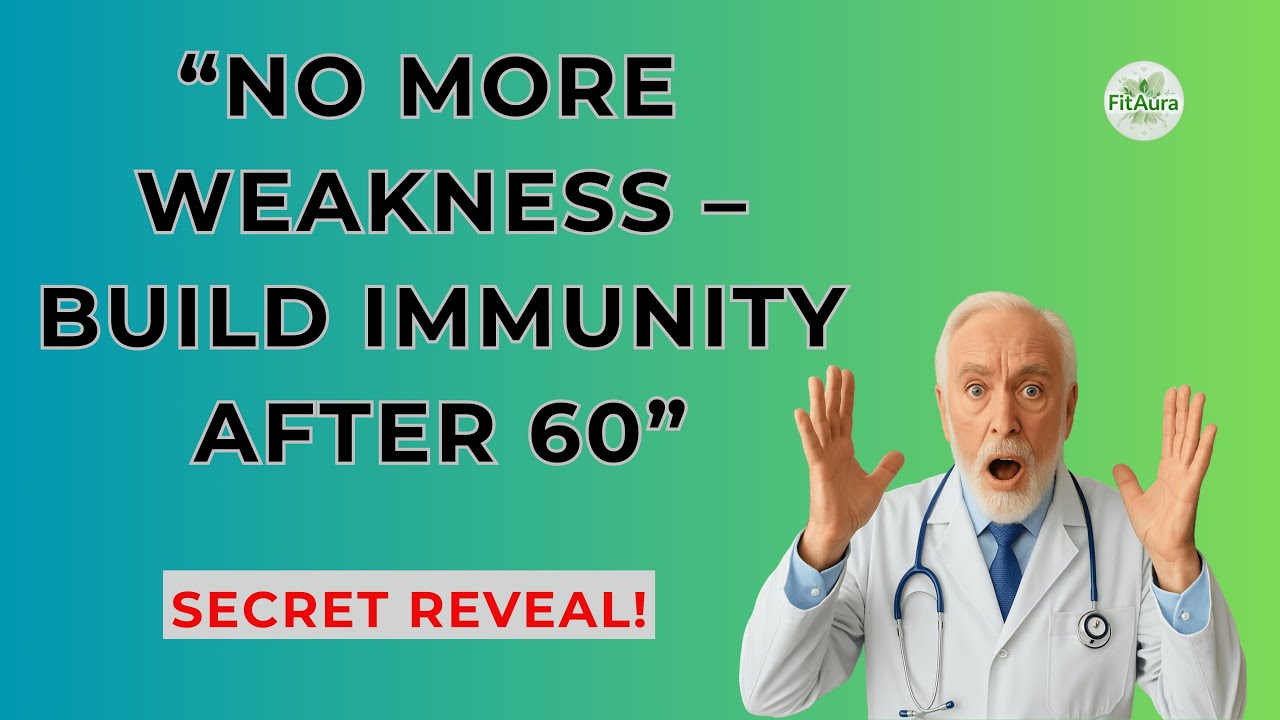 How to Naturally Boost Your Immune System Over 60 | Proven Tips for Stronger Health