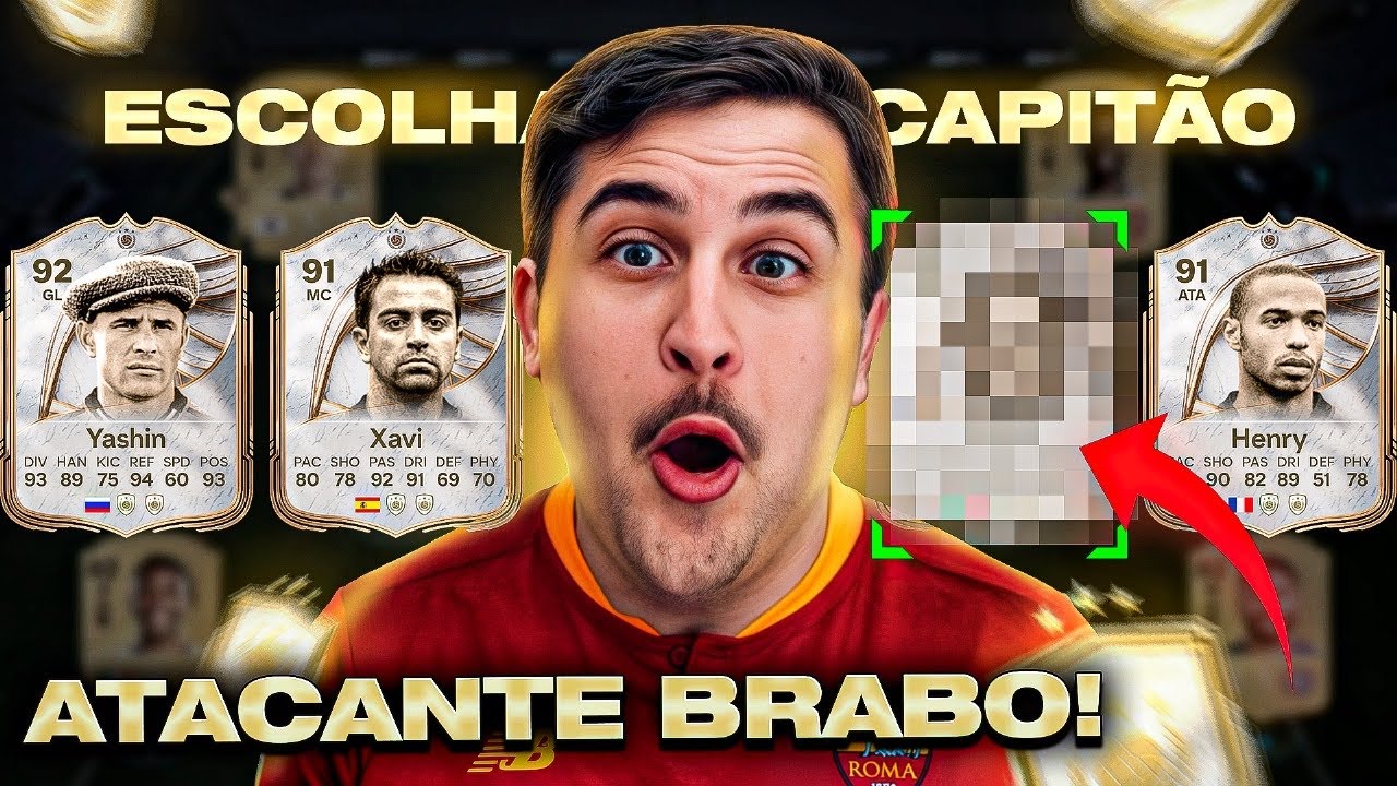 JOGUEI COM O ICON INÉDITO DO FC 26 NO DRAFT DO BANQUETA!!