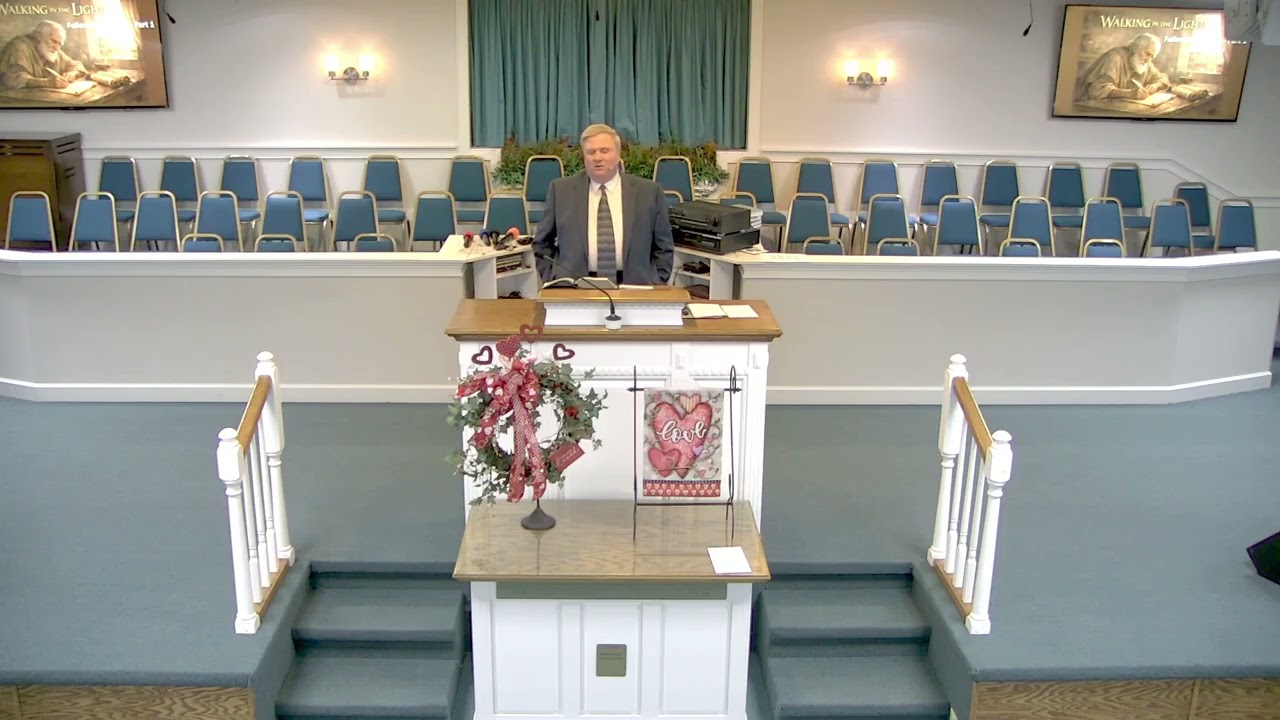 02 22 26 PM Svc, Walking in the Light – Fellowship Fruit Pt 1, 1 John 15 10