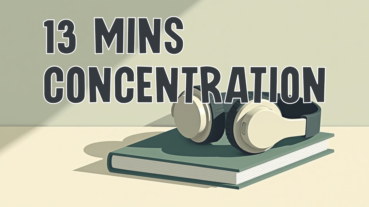 Ultra Deep Flow 🧠 13 Mins Slow Guitar Ambient (55 BPM) for Maximum Concentration