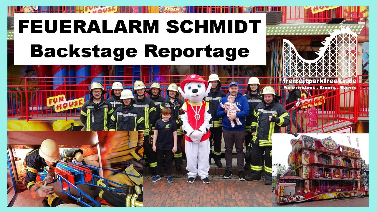 FEUERALARM Schmidt - Backstage Reportage + Sondereinsatz Feuerwehr Westerstede - 4K