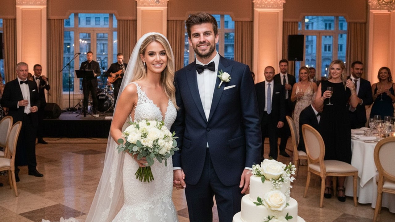 A sus 39 años, Gerard Piqué finalmente admitió su matrimonio con su pareja.