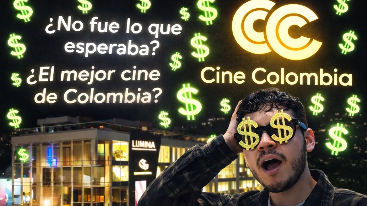 CONOCÍ EL CINECOLOMBIA MÁS LUJOSO DEL MUNDO 🤑 | LUMINA ¿Es caro?