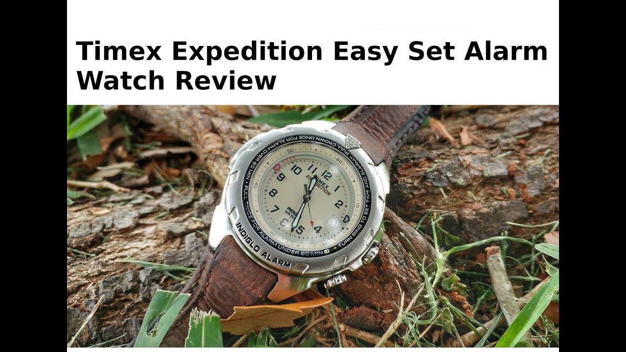 Обзор часов Timex Expedition Easy Set Alarm