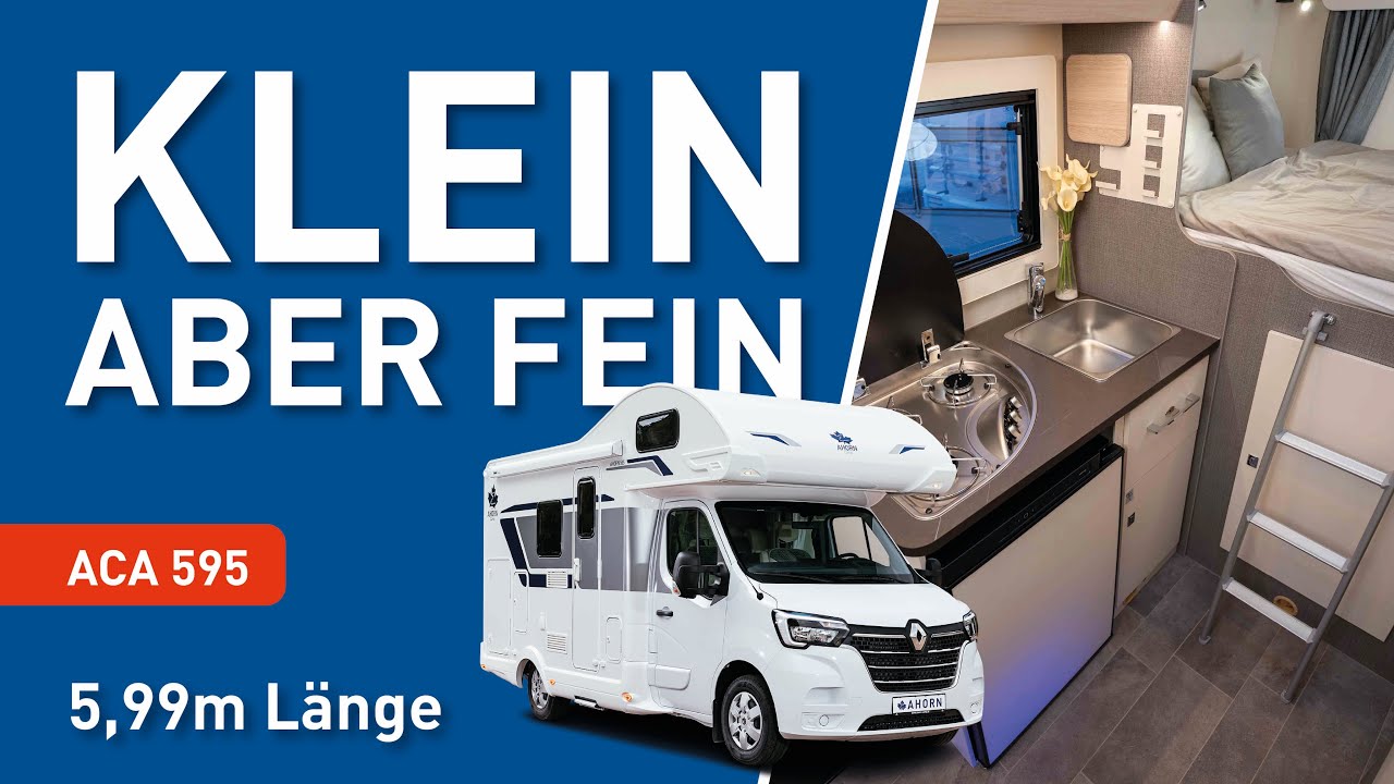 Klein aber fein - nur 5,99 m Länge | Ahorn Camp ACA 595