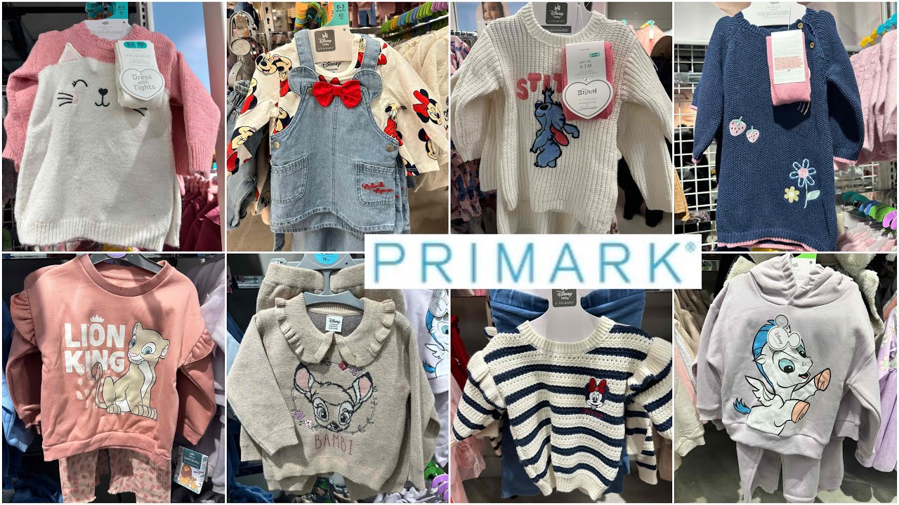 Primark newborn baby girls clothes new collection / December 2024