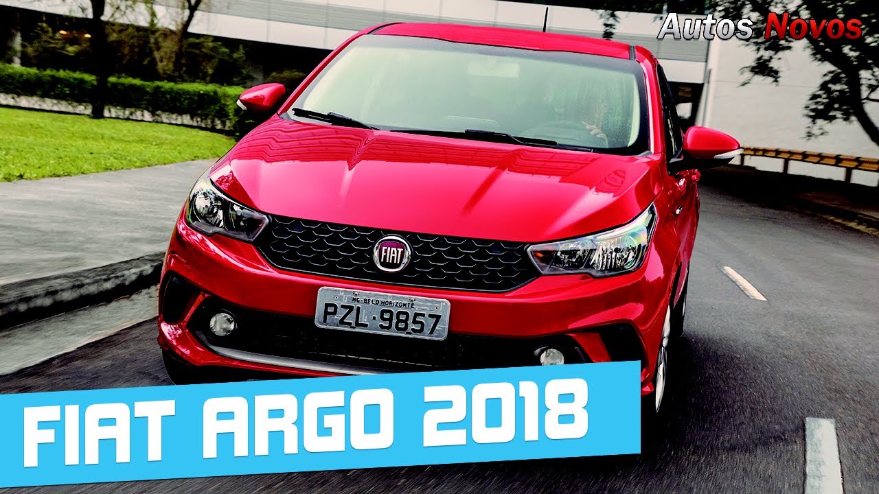 Novo Fiat Argo 2018 em detalhes - Autos Novos