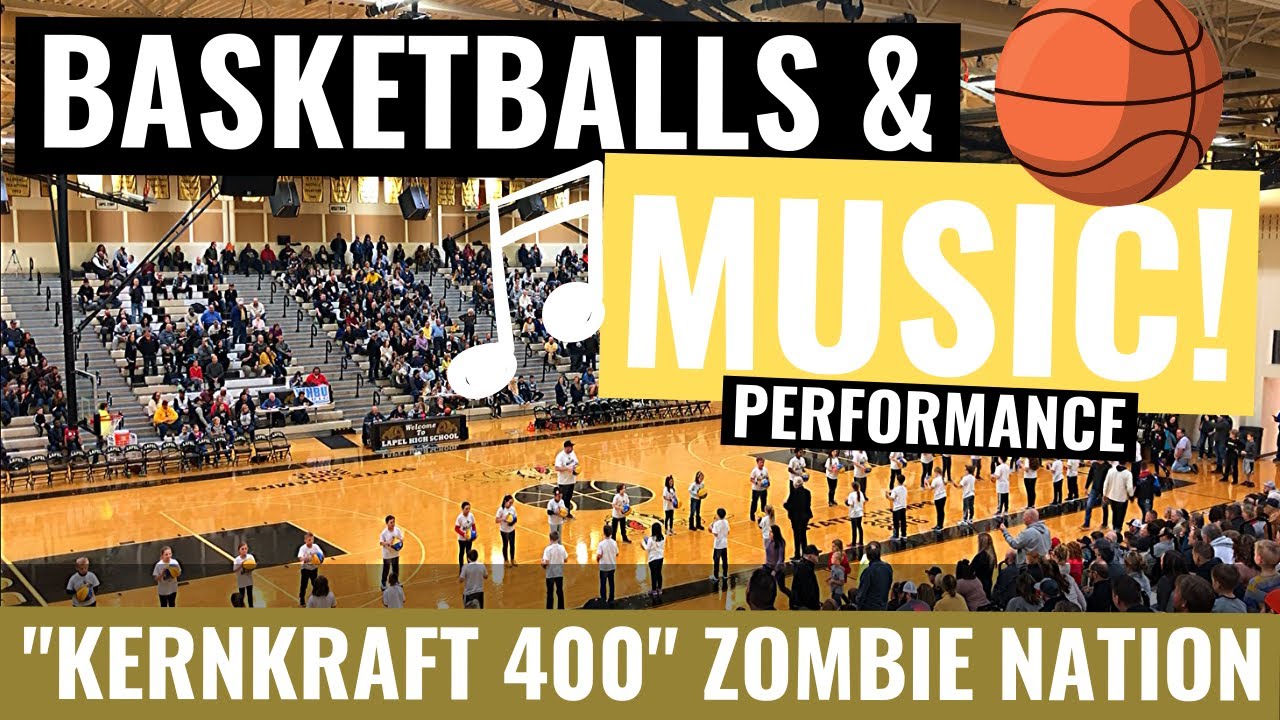 Lapel Elementary Rhythm Club “Kernkraft 400” Zombie Nation Basketball Routine Elementary Music Songs