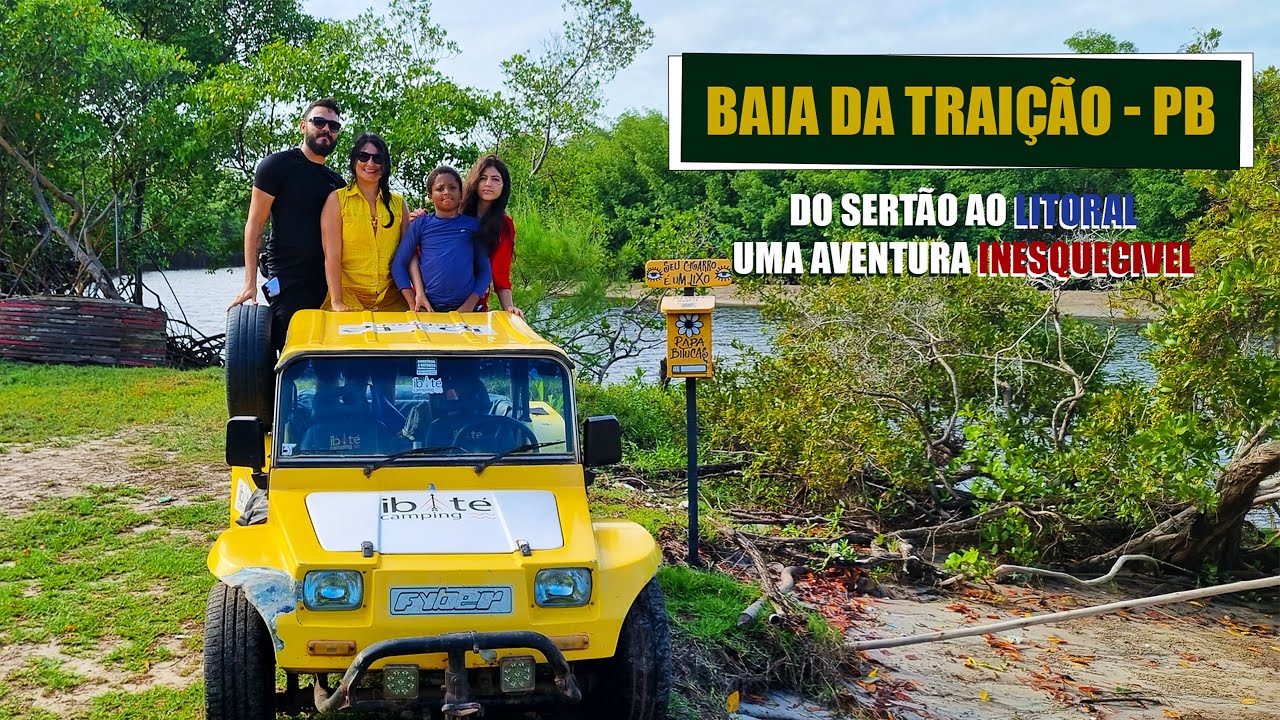 Baía da Traição - PB: Encontramos encantos e tradições do povo Potiguara!