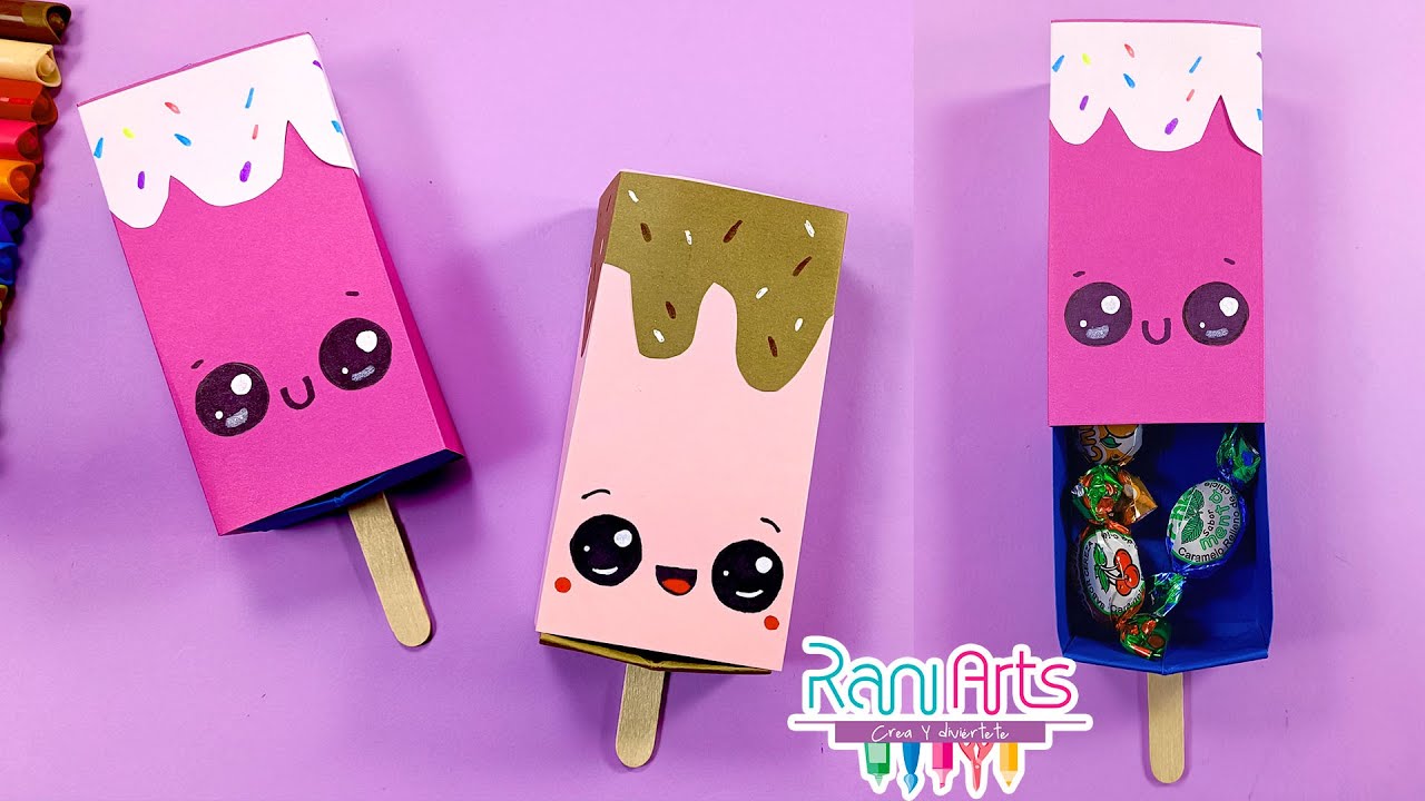 Cajas de Regalo o LAPICERAS super f&aacute;ciles - DIY 😍✏ ORIGAMI RANIARTS