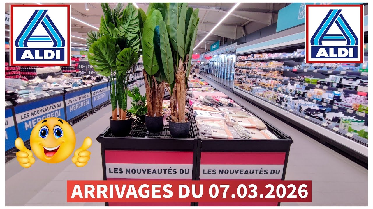 Aldi Arrivage de la Semaine 7 MARS 2026 ✨ Jardinage 📍Textile ✨ CUISINE ✨ DÉCORATION ✨ #aldi