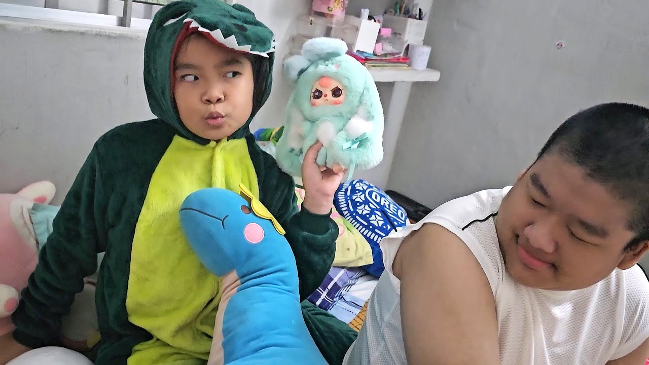 🦖 Muội làm khủng long xanh ❤️ Xí Muội Family Tập 423