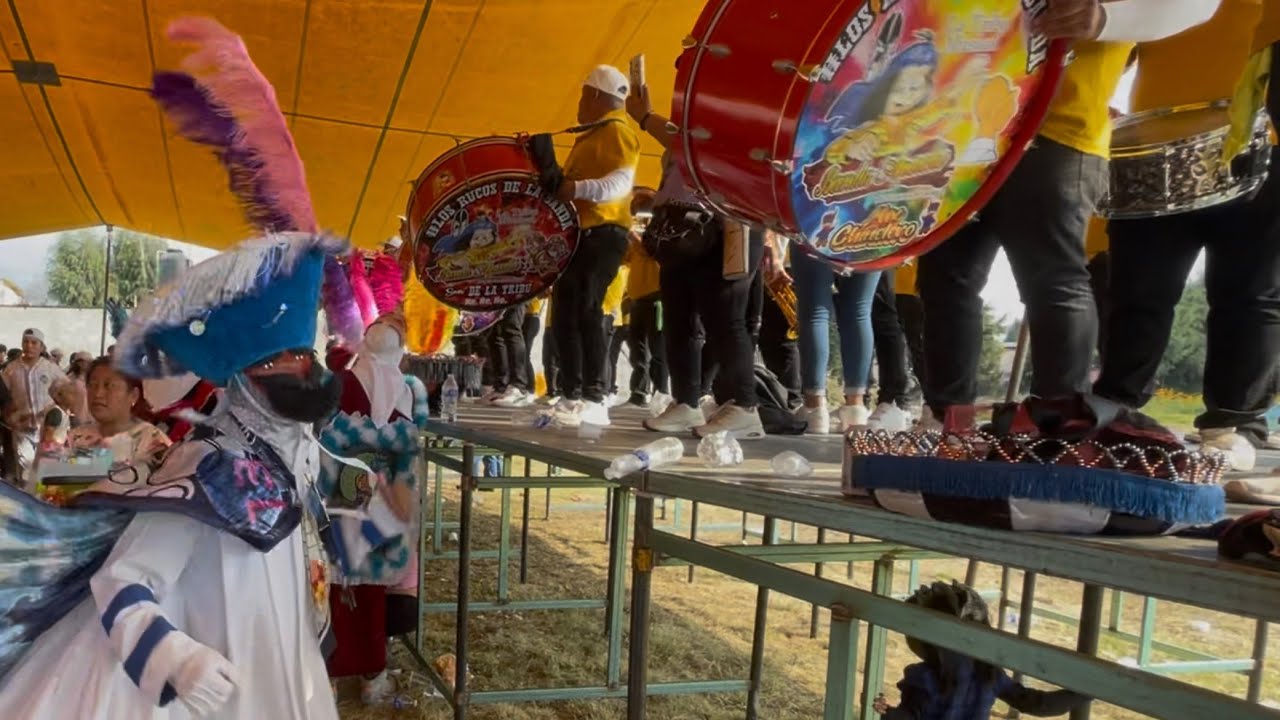 GRAN BRINCO DE CHINELOS BANDA APACHE EN SAN DIEGO HUEHUECALCO 2025.