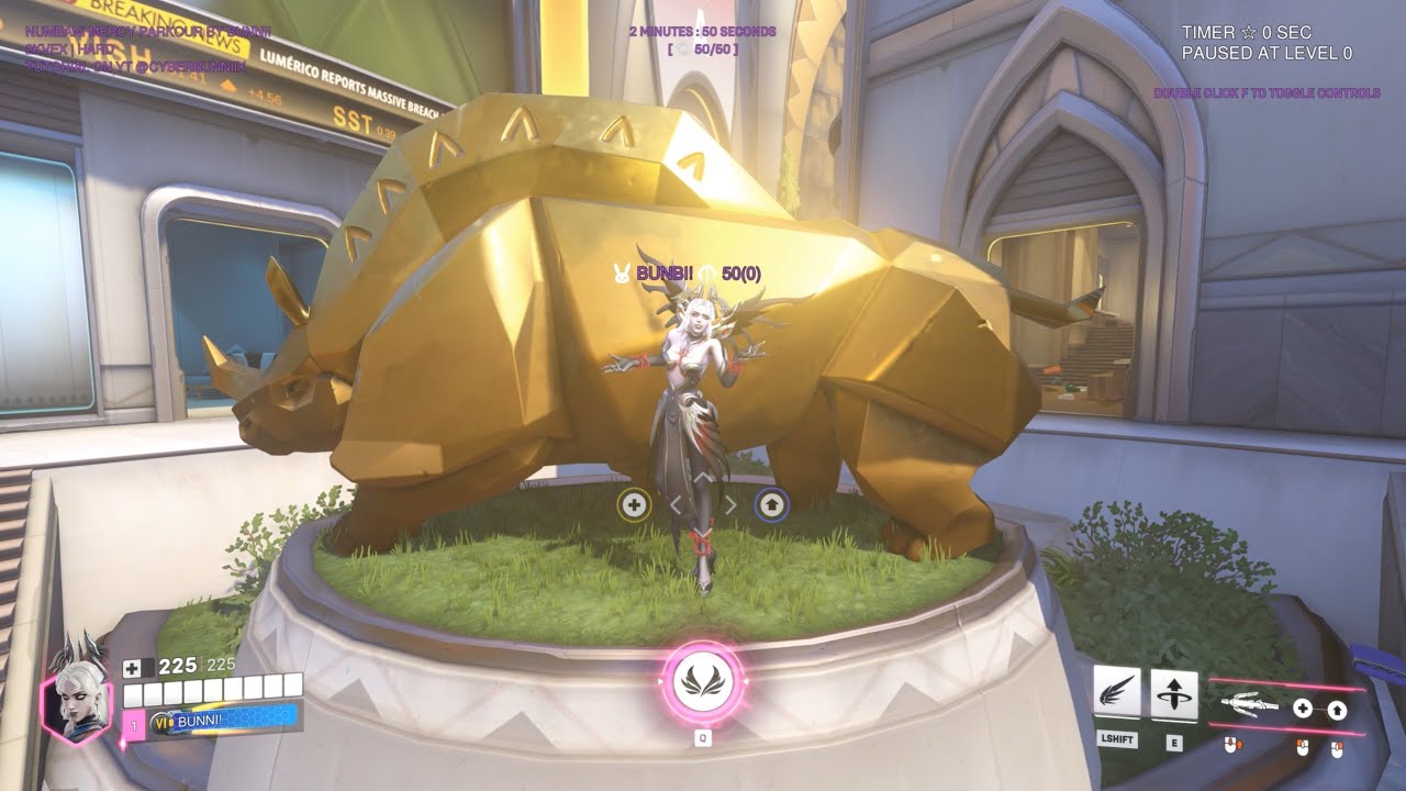 2KVEX | numbani mercy parkour by bunniǃ