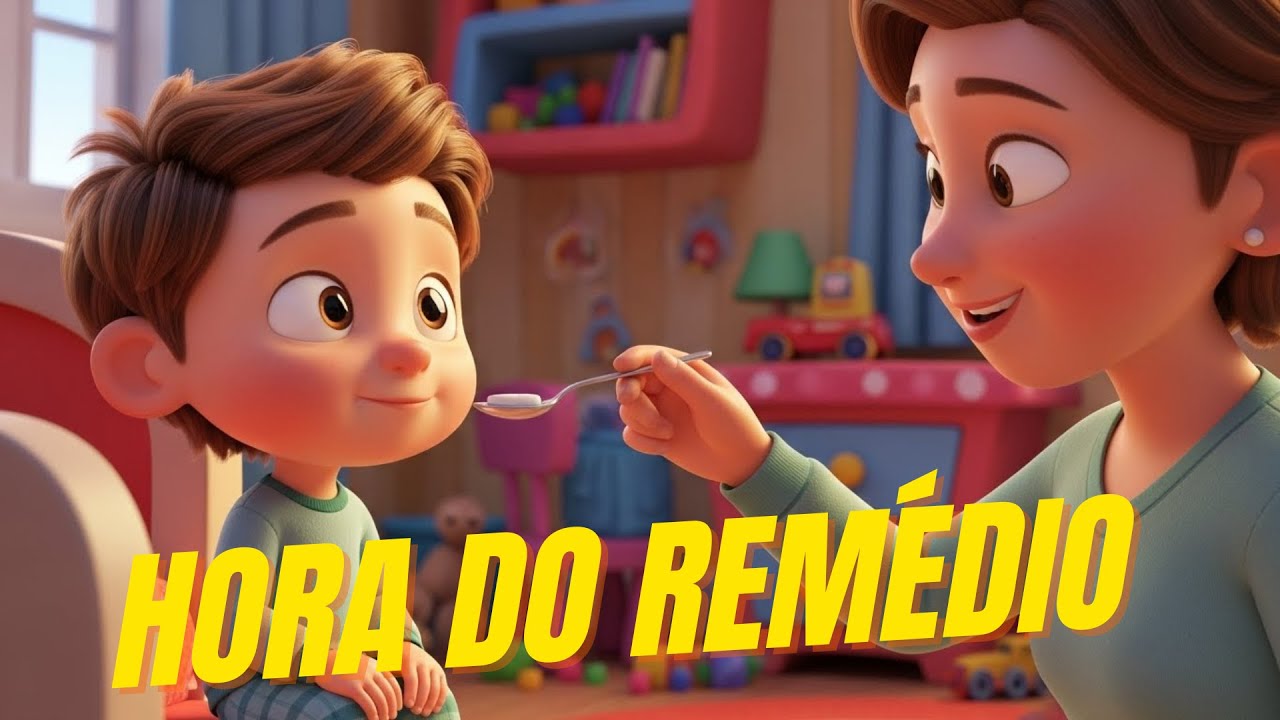 Jesus Cuida de Mim! 💊 Hora do Remédio – Música Infantil Cristã