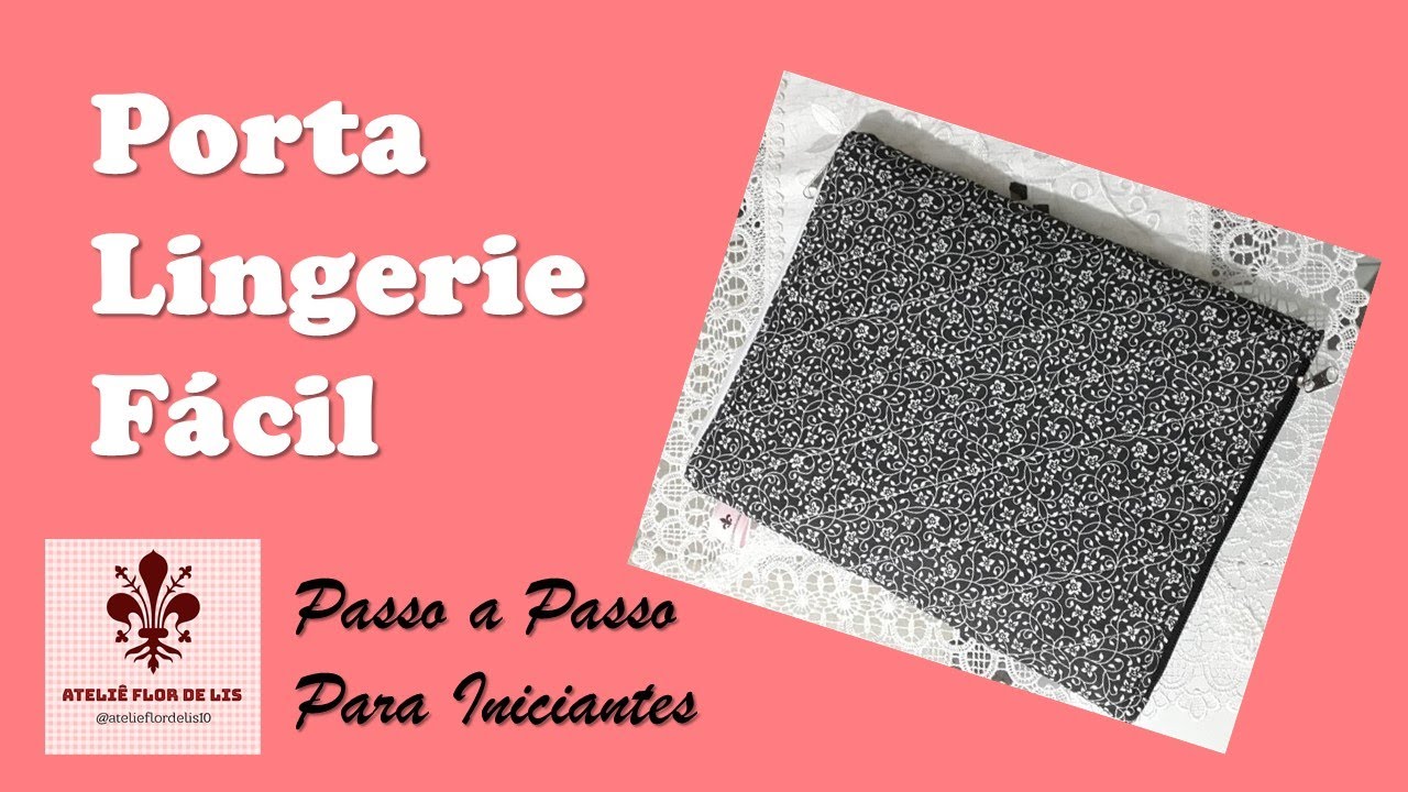 Porta lingerie duplo fácil
