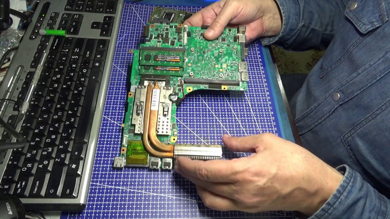 Ремонт ноутбука MSI GT683DX (MS-16F2) часть 1