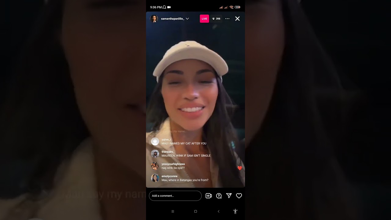 Samantha Panlilio & Maureen Montagne IG Live 08/23/24