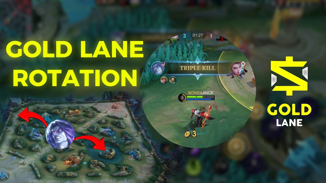 HOW TO GOLD LANE ROTATION (MLBB META GUIDE) | MOBILE LEGENDS