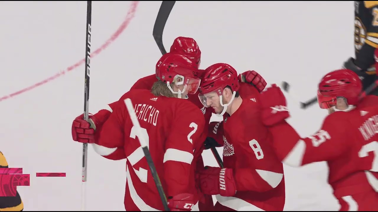 NHL 23 - Detroit vs Boston - Stanley Cup playoffs - Eastern Conference Quarterfinals - Game 3