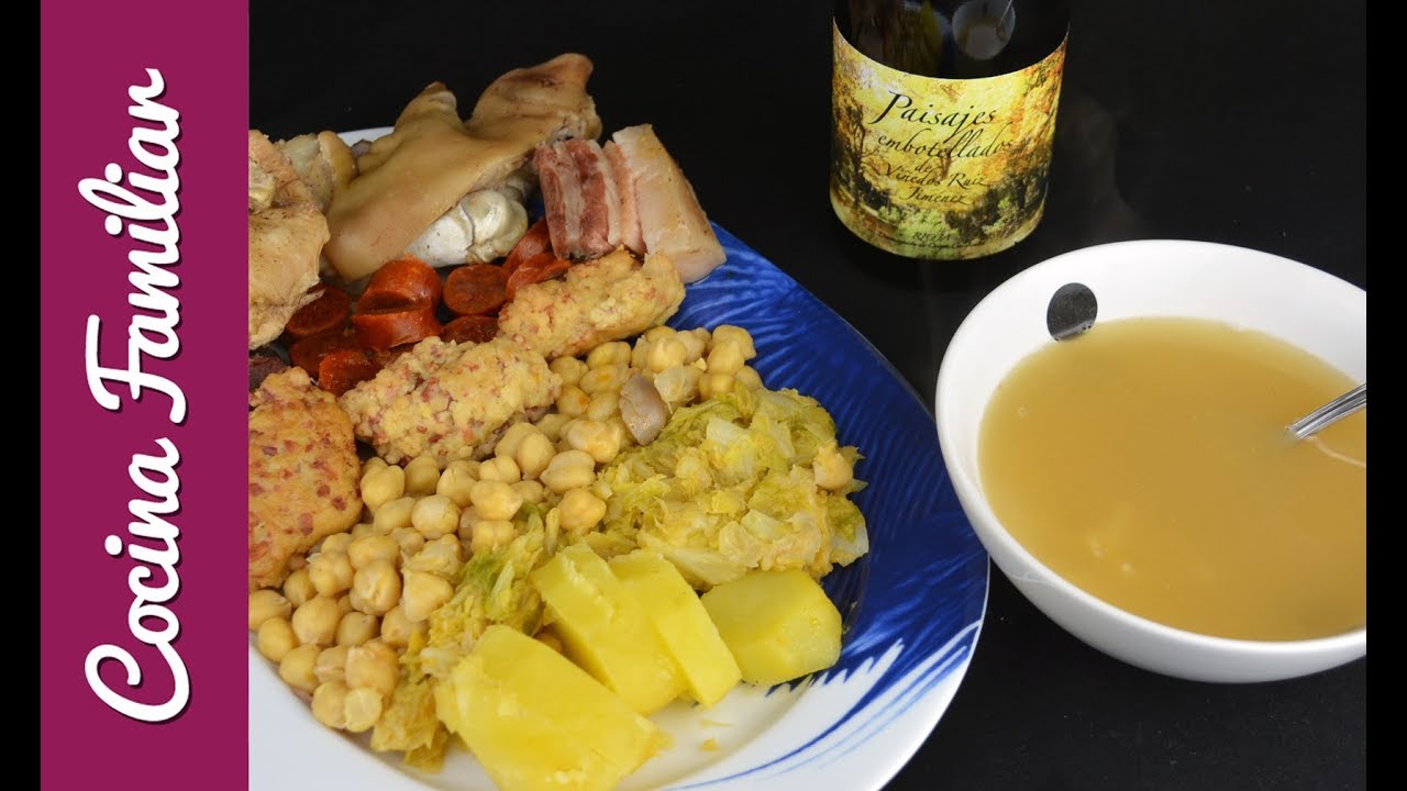 Receta de cocido maragato paso a paso | Recetas caseras de Javier Romero