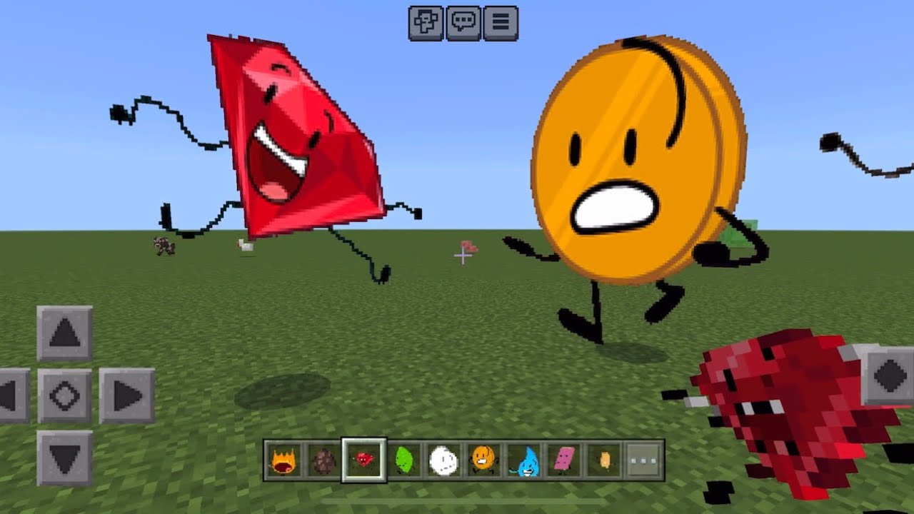 BFDI CUSTOM NEXTBOTS MOD in Minecraft PE