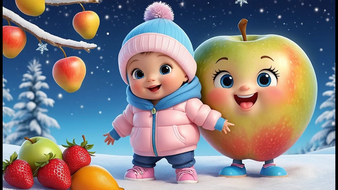 Winter Fruit Time | Fun Learning & Action Song for Toddlers
