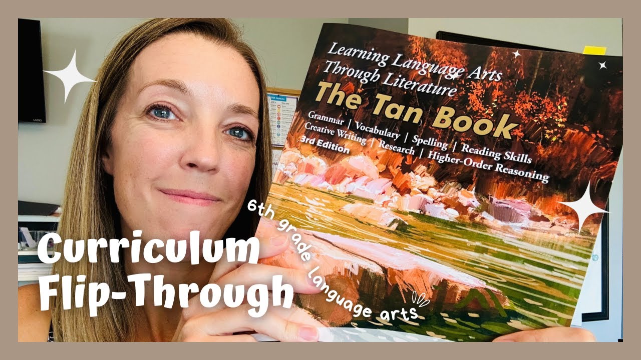 Homeschool Language Arts Curriculum FLIP THROUGH // Learning Language Arts Through Literature
