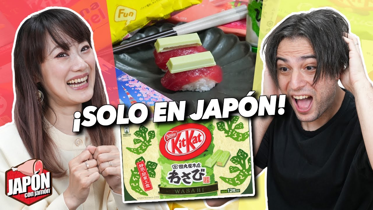 Japonesa VS Español: ADIVINANDO KITKAT JAPONESES RARÍSIMOS