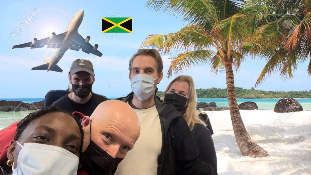 Traveling to Jamaica with my Swedish in-laws for our wedding 🇯🇲