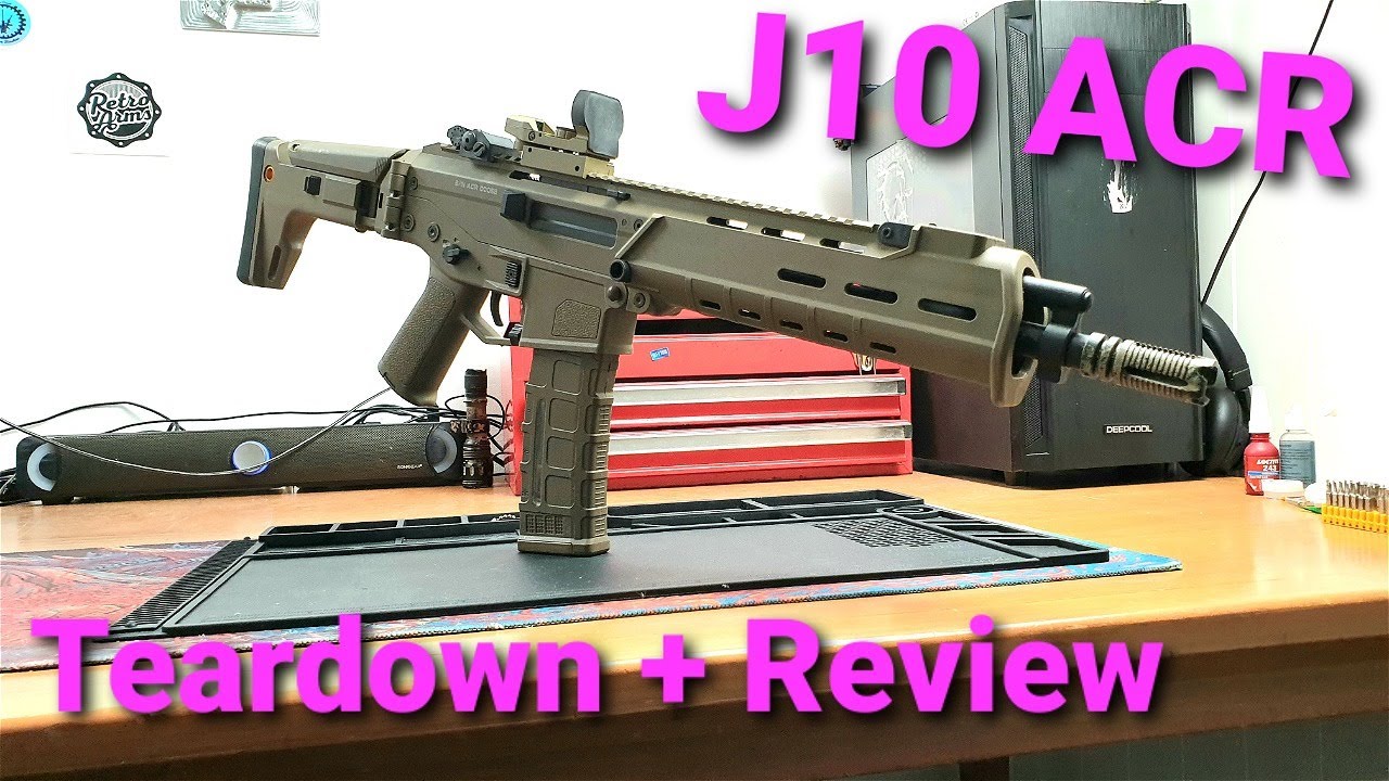 J10 ACR Gel Blaster Disassembly and Review